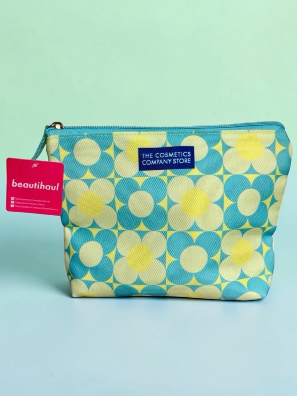 The Cosmetics Company Store Floral Makeup Bag | NWT